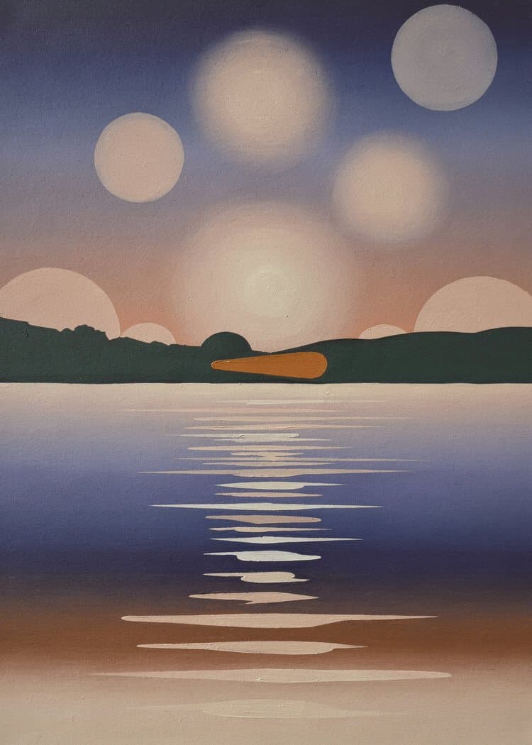 entwurf mutig aus „ein abend am see“