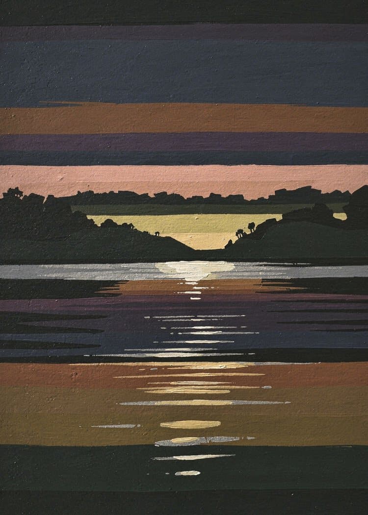 entwurf aus „ein abend am see“